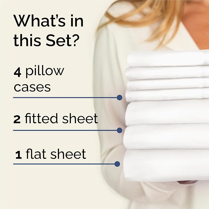 Split King 7 Piece Sheet Set - Image 2