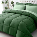 JOLLYVOGUE Twin Comforter Set, Ultra-Soft Bed in a Bag Twin Size 5 Pieces by JOLLYVOGUE