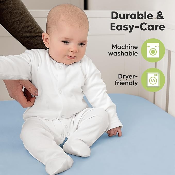 KeaBabies 2-Pack Organic Crib Sheets - Image 7