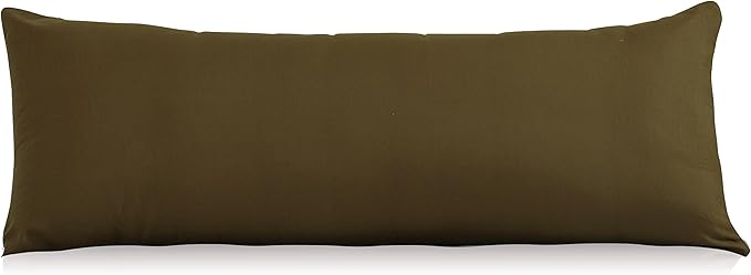 EVOLIVE Ultra Soft Body Pillow Cover 21"x54", Cozy Microfiber Pillowcase by EVOLIVE