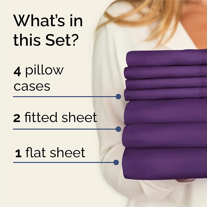 Split King 7 Piece Sheet Set - Image 2