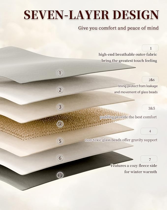 L'AGRATY King Size Weighted Blanket - Image 6