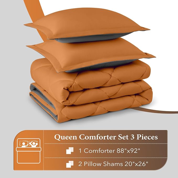 downluxe Queen Comforter Set - Image 6