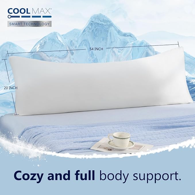 DOWNCOOL Large Body Pillow Insert - Image 3
