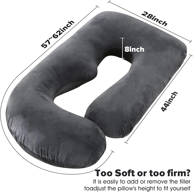 U-Shaped Full Body Pregnancy Pillow - Image 5