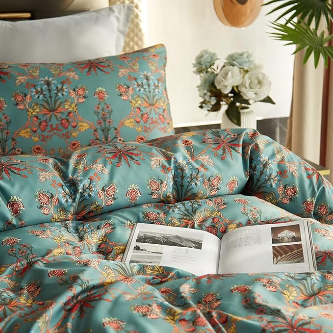 Cupocupa Duvet Cover Set;Duvet Cover Full Bedding Set Fluffy Boho Duvet Cover - Image 5