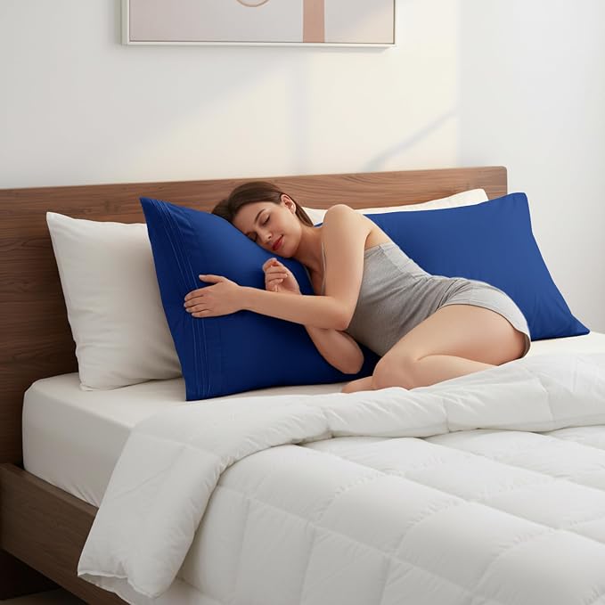 Elegant Comfort Luxury Ultra-Soft 1-Piece Body Pillowcase - Image 4