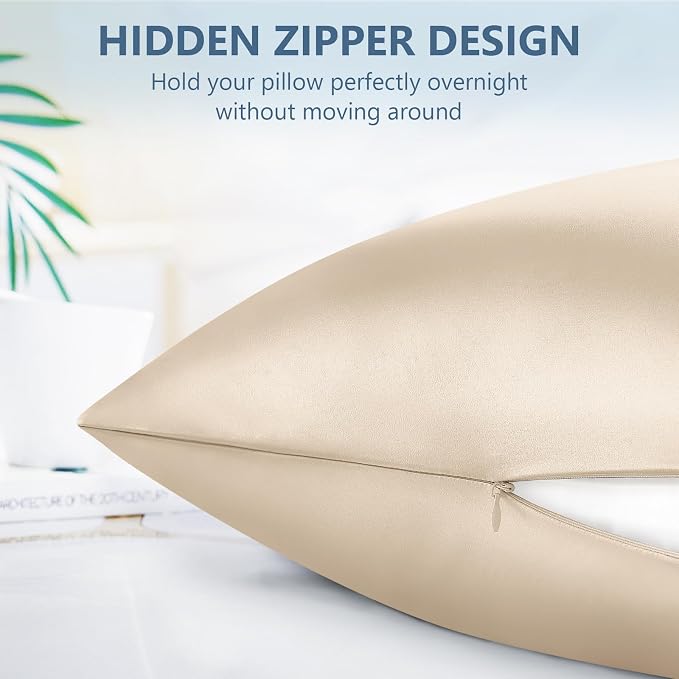 Silk Pillow Cases Queen Size 100% Mulberry Silk Pillowcase - Image 5