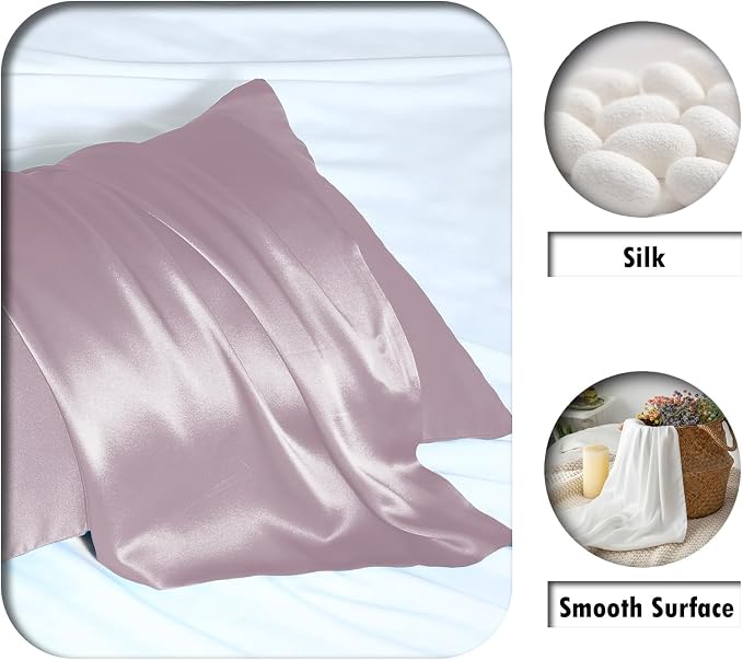 Mulberry Silk Pillowcase for Hair and Skin Pillow Case - Image 2