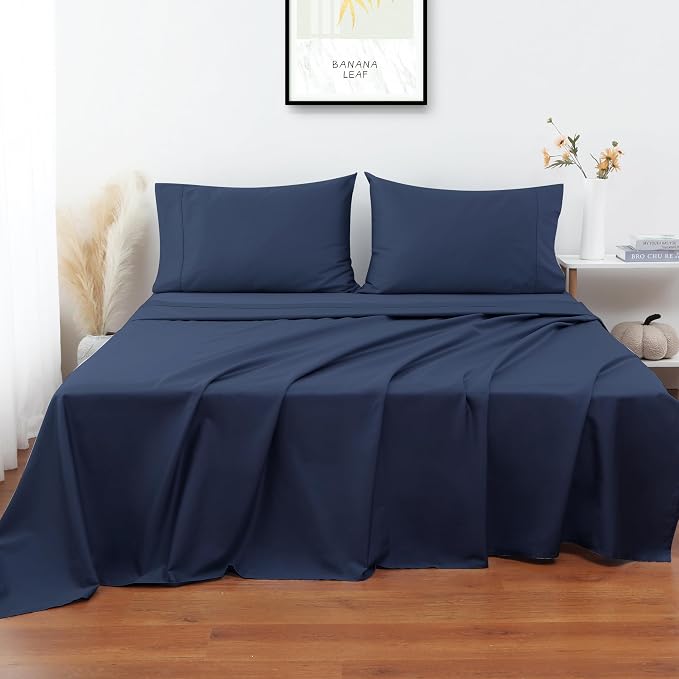 Flat Sheet Only 2 Pack, Twin Size 400 Thread Count 100% Egyptian Cotton Flat - Image 6