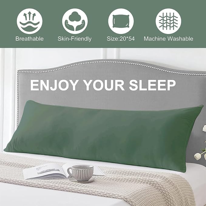 DOWNCOOL Large Body Pillow Insert- Breathable Full Body Pillow - Image 5