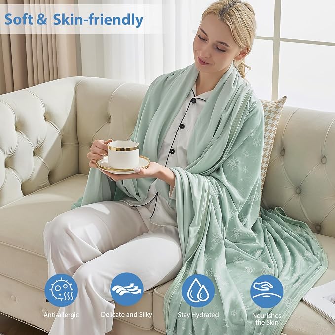 OIGAE Cooling Blanket for Hot Sleepers - Image 4