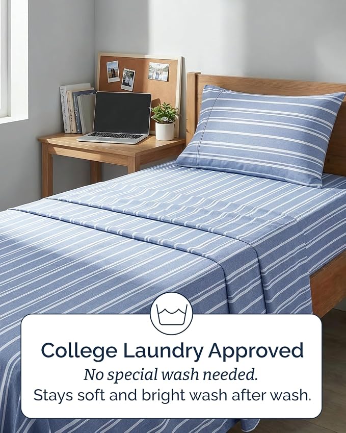 Twin XL Size 3 Piece Sheet Set - Image 6