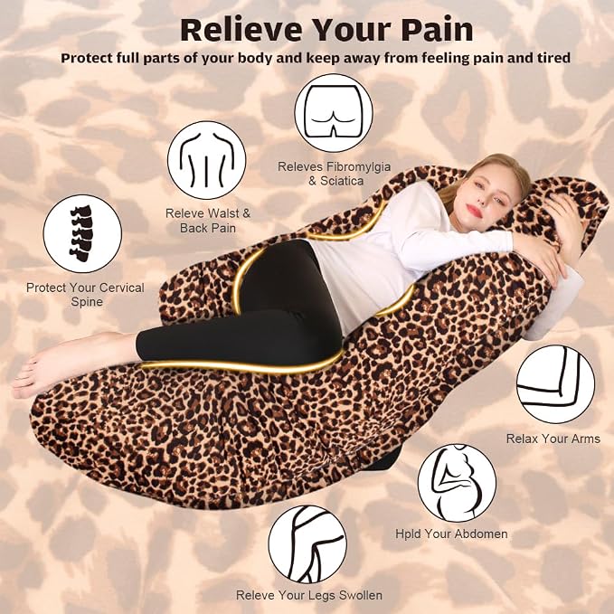 Chilling Home Pregnancy Pillow, U Shaped Pregnancy Pillows - Image 2
