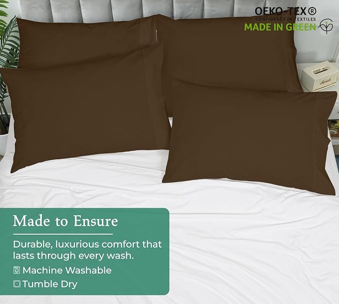 Royale Linens Standard Pillowcase Set of 2 - Image 8