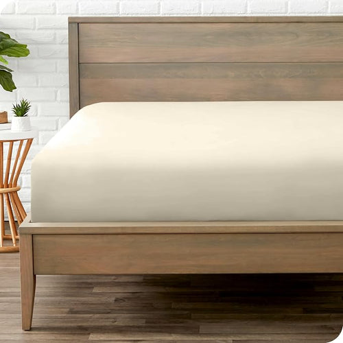 Bare Home Fitted Bottom Sheet Twin Size by BareHome