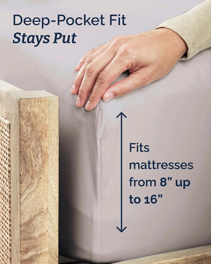 Twin 4 Piece Sheet Set - Image 4