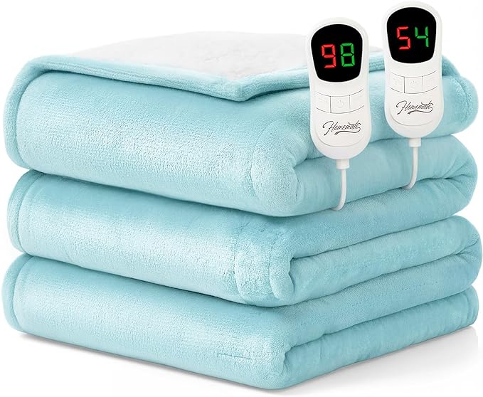 Homemate Electric Heated Blanket Queen Size by Homemate