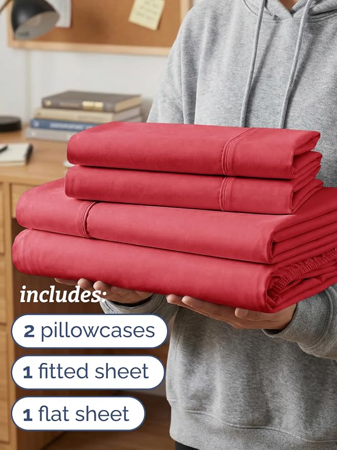 Twin XL 4 Piece Sheet Set - Image 3