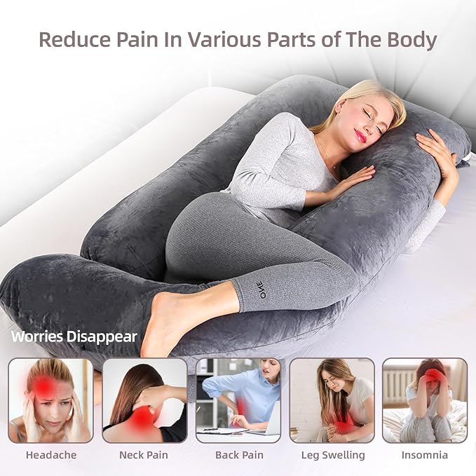 60 Inch Full Body Pregnancy Pillows - Image 3