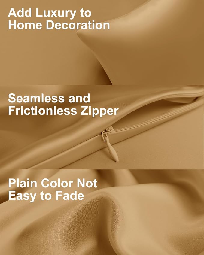 THXSILK Set of 2 100% Pure Mulberry Silk Pillowcases - Image 6