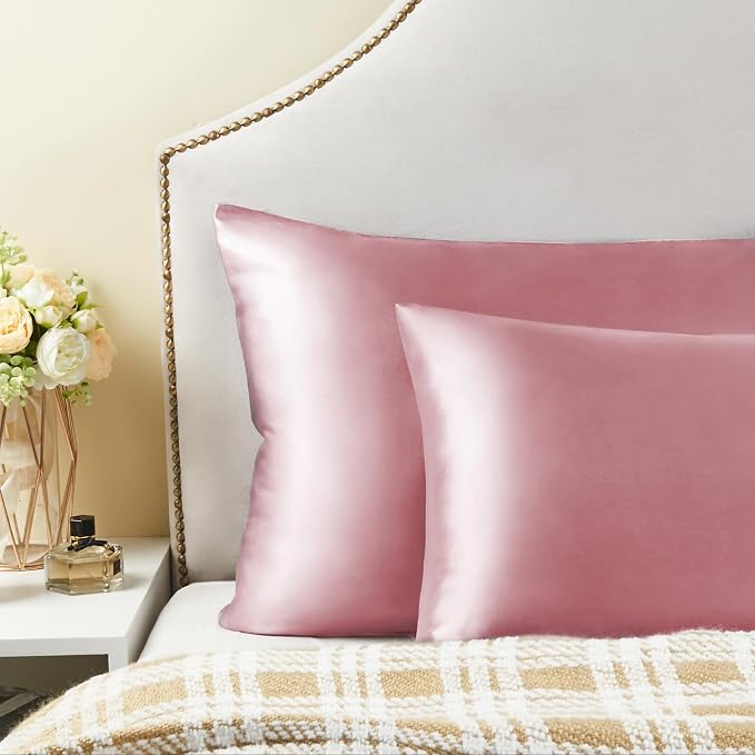 BEDELITE Satin Pillowcase for Hair and Skin, Super Soft and Cooling Similar to - Image 7