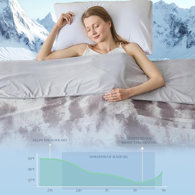 Cooling Blanket Queen Size, Cold Blanket - Image 4