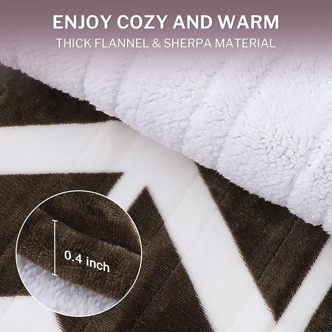 VENTIMI Electric Blanket Heated Throw, Fast Heating Blankets - Image 4