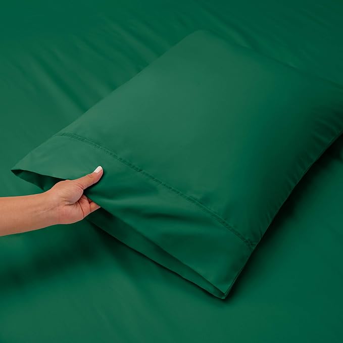 Hearth & Harbor Bed Sheets, Luxury Soft 6 Piece Bed Sheet Set Extra Deep Pocket - Image 7