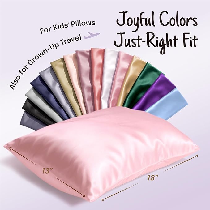 OLESILK 100% Mulberry Silk Toddler Pillowcase - Image 6