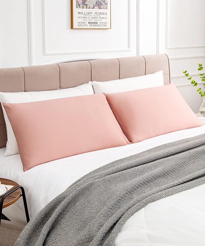 Warmstar Cotton Pillow Cases Standard Size Set of 2, 600 Thread Count - Image 2