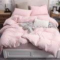 PURE ERA Jersey Knit Duvet Cover Set 100% T-Shirt Cotton Super Soft Comfy 3pc by PUREERA