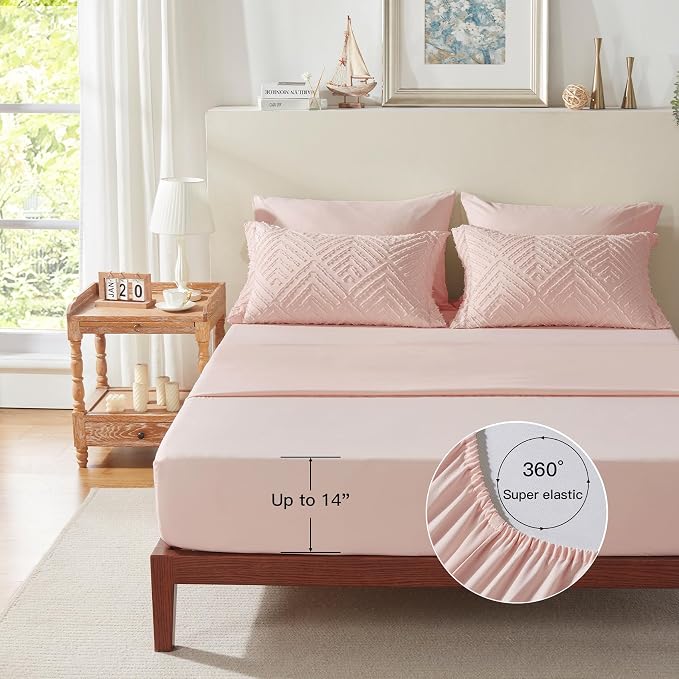 Zzlpp Twin Comforter Set 5 Pieces, All Season Boho Bedding Sets - Image 6