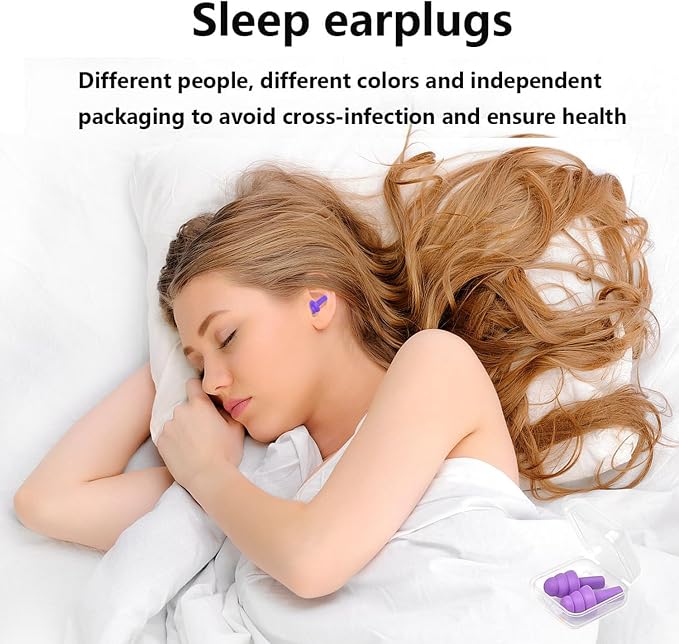 Earplugs for Sleeping Noise Cancelling, Reusable Ear Plugs– Super Soft - Image 5