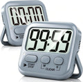 Antonki 2 Pack Digital Timer for Kids, Magnetic Countdown Kitchen Timers for by Antonki