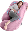 U-Shaped Pregnancy Pillow for Sleeping, Full Body Support for Back, HIPS & by Unknown
