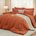 MUXHOMO 5 Pieces Twin XL Comforter Set, Soft Bed in a Bag Twin XL Size by MUXHOMO