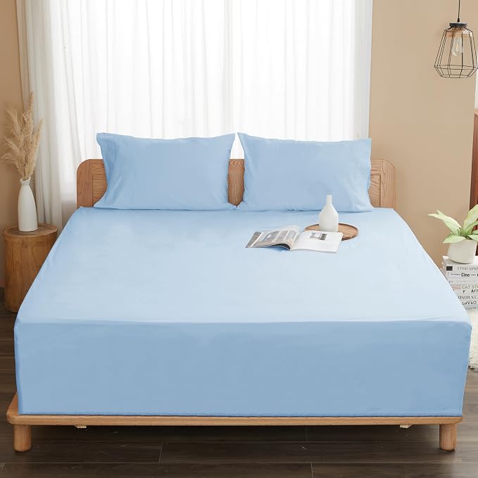 Sunflower California King Fitted Sheet, 1-Piece Deep Pocket Fitted Bottom Sheet - Image 8