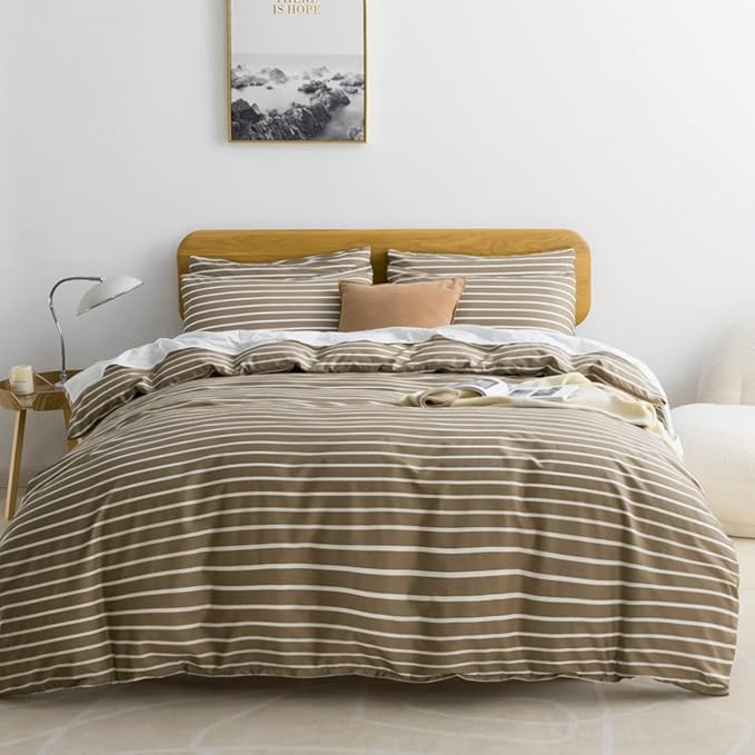 JELLYMONI Twin Duvet Cover Set, Cotton Duvet Cover 2 Pieces by JELLYMONI