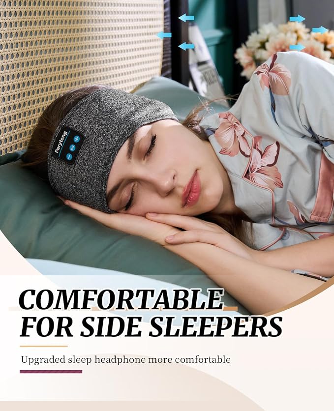 Perytong Sleep Headphones Wireless, Air Travel, Meditation - Image 3