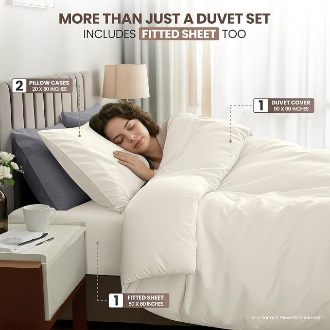 Utopia Bedding Duvet Cover Queen - Image 3