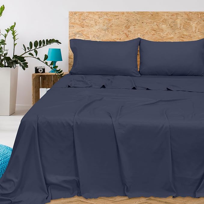 Royale Linens 300 Thread Count 100% Long Staple Combed Cotton Flat Sheet - Image 8