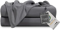 Lavisun Full Flat Sheets 2 Pack, Hotel Quality Flat Bed Sheets, Brushed by Lavisun