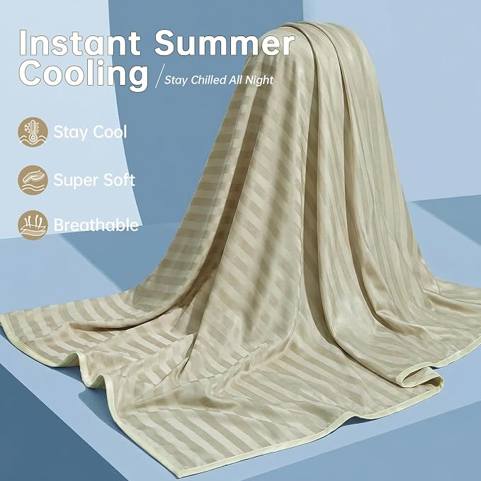 Guohaoi Cooling Throw Blanket for Hot Sleepers, Arc-Chill Q-Max >0.5 Cool Fiber - Image 2
