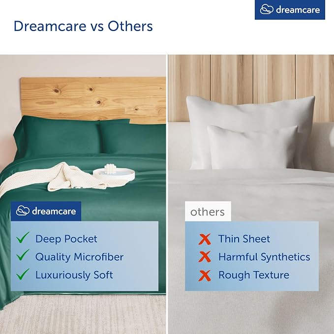 DREAMCARE Queen Sheet Set - Image 7