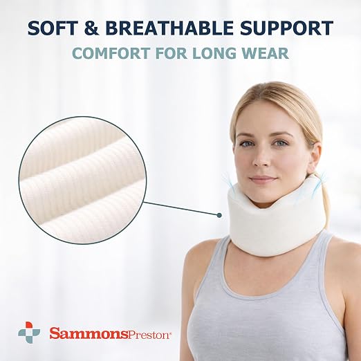 Sammons Preston Universal Contour Cervical Brace, Adjustable Hook and Loop - Image 7