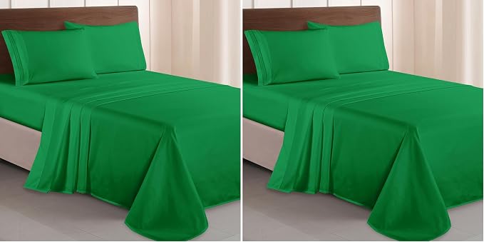 Elegant Comfort Luxurious 1500 Premium Hotel Quality Microfiber Three Line by ELEGANTCOMFORT