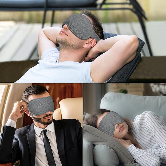 Gritin 100% Blackout Sleep Eye Mask - Image 8