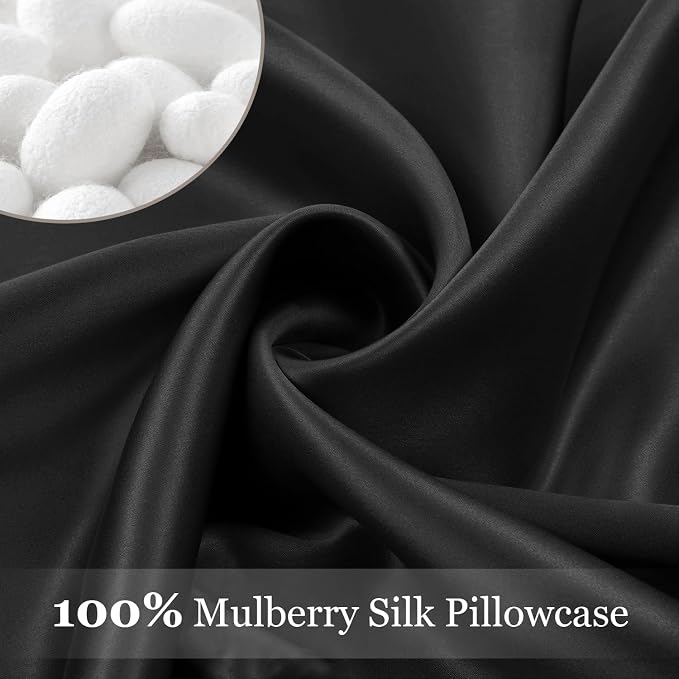 Adubor Silk Pillowcase 2 Pack for Hair and Skin - Image 3