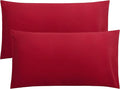 FLXXIE King Pillow Cases Set of 2, Soft Microfiber Pillow Covers by FLXXIE